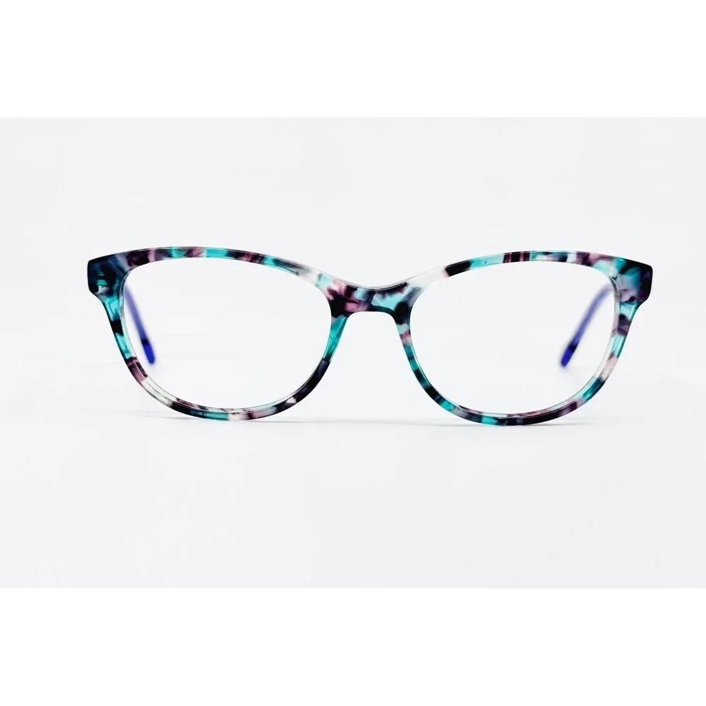 Hasbro My Little Pony Eyeglasses Kids Teal Purple Winona Tea 48-16-125 Frame